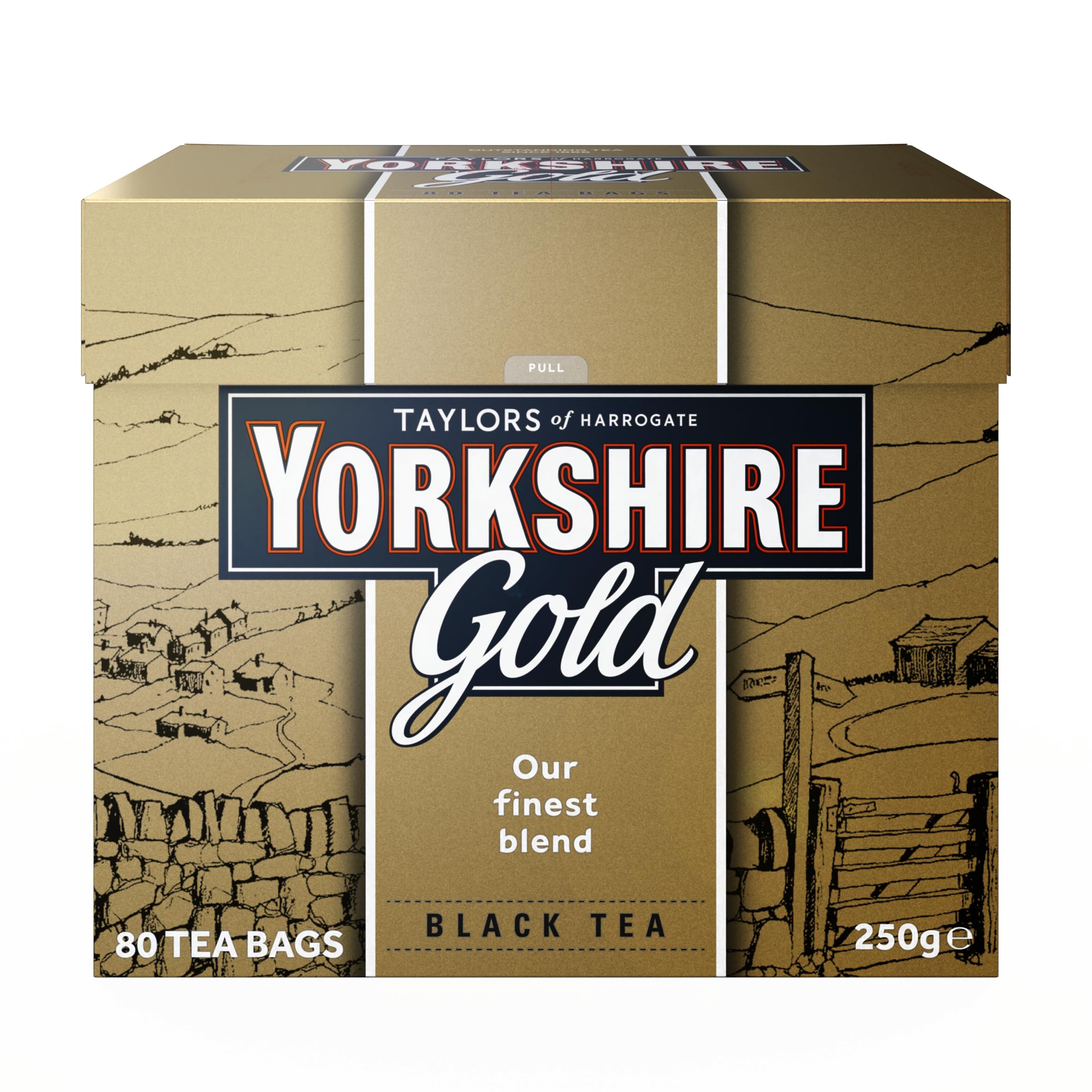 Amazon.com : Yorkshire Tea, Gold, Pillow Tea Bags, 80 Count (Pack